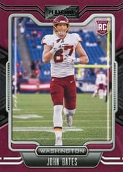 2021 Panini Playbook Base Set John Bates #180 card