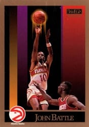 1990-91 SkyBox Base Set John Battle #1 card