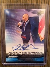 2024-25 Upper Deck Credentials Arena Experience Autographs John Brancy #AE-BR card
