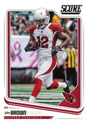 2018 Score Base Set John Brown #5 card