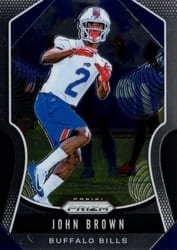 2019 Panini Prizm Base Set John Brown #1 card