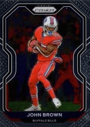 2020 Panini Prizm Base Set John Brown #4 card