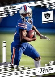 2021 Panini Prestige Base Set John Brown #139 card