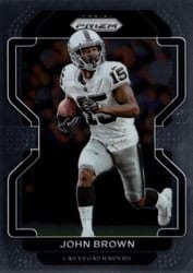 2021 Panini Prizm Base Set John Brown #177 card
