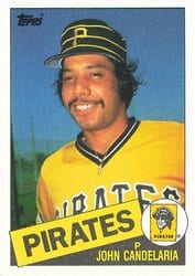 1985 Topps Base Set John Candelaria #50 card
