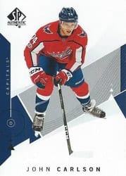2018-19 SP Authentic Base Set John Carlson #51 card