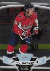2019-20 O-Pee-Chee Platinum Base Set John Carlson #107 card