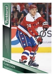 2019-20 Parkhurst Base Set John Carlson #85 card