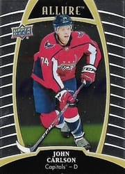 2019-20 Upper Deck Allure Base Set John Carlson #9 card