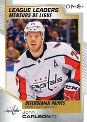 2020-21 O-Pee-Chee Base Set John Carlson #586 card