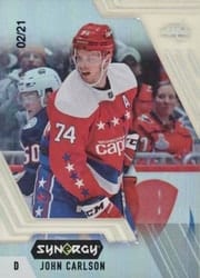 2020-21 Upper Deck Synergy Base Set John Carlson #16 card