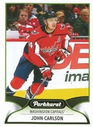 2021-22 Parkhurst Base Set John Carlson #240 card