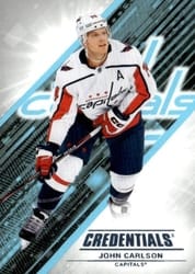2024-25 Upper Deck Credentials Base Set John Carlson #92 card
