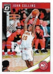 2018-19 Donruss Optic Base Set John Collins #36 card
