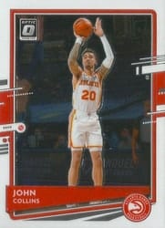 2020-21 Donruss Optic Base Set John Collins #139 card