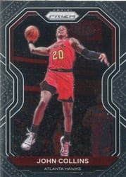 2020-21 Panini Prizm Base Set John Collins #28 card