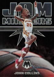 2021-22 Panini Mosaic Jam Masters John Collins #12 card