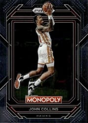 2022-23 Panini Prizm Monopoly Base Set John Collins #3 card