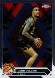 2023-24 Topps Chrome Base Set John Collins #102 card