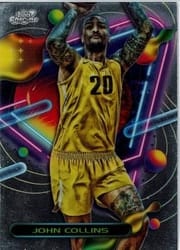 2023-24 Topps Chrome Cosmic Base Set John Collins #130 card
