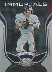 2019 Panini Certified Base Set John Elway #115 card