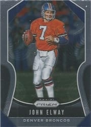 2019 Panini Prizm Base Set John Elway #290 card