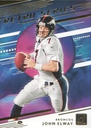 2020 Donruss Retro Series John Elway #RS-JE card