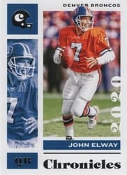 2020 Panini Chronicles Base Set John Elway #31 card