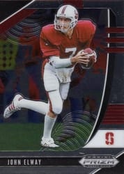2020 Panini Prizm Draft Picks Base Set John Elway #54 card