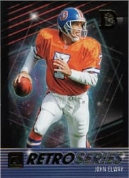 2021 Donruss Retro Series John Elway #RS25 card