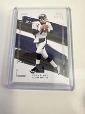 2021 Panini Impeccable Base Set John Elway #32 card