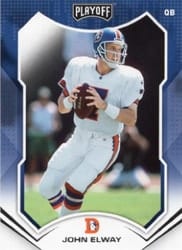 2021 Panini Playoff Base Set John Elway #80 card