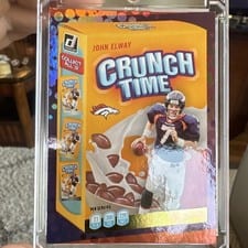 2022 Donruss Crunch Time John Elway #CT-12 card