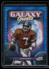 2024 Topps Chrome Cosmic Galaxy Greats John Elway #GG-4 card