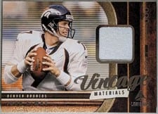 2025 Panini Luminance Vintage Materials John Elway #5 card