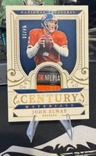 2025 Panini National Treasures Base Set John Elway #31 card