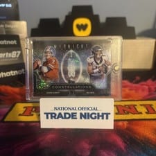 2024 Topps Midnight Constellations John Elway / Bo Nix #C-6 card