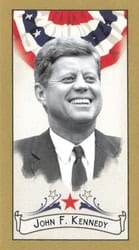 2025 Topps T205 Presidential 1st Pitches John F. Kennedy card
