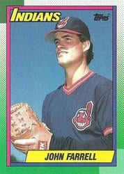 1990 Topps Base Set John Farrell #32 card