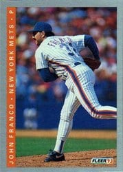 1993 Fleer Base Set John Franco #471 card