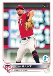 2022 Topps 1st Edition Base Set John Gant #280 card
