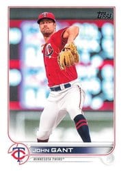 2022 Topps Base Set John Gant #280 card