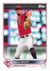 2022 Topps Mini Base Set John Gant #280 card