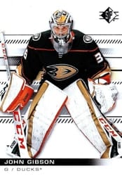 2019-20 SP Base Set John Gibson #12 card
