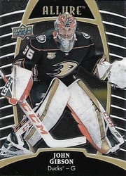 2019-20 Upper Deck Allure Base Set John Gibson #46 card