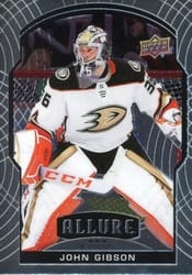 2020-21 Upper Deck Allure Base Set John Gibson #18 card