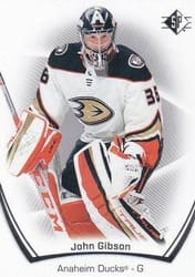 2021-22 SP Base Set John Gibson #41 card