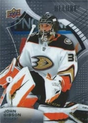 2021-22 Upper Deck Allure Base Set John Gibson #20 card