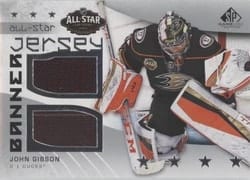 2022-23 SP Game Used 2022 NHL All-Star Game Jersey-Banner Relics John Gibson #ASJB-GI card
