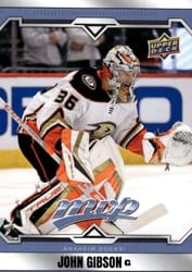 2024-25 Upper Deck MVP Base Set John Gibson #191 card